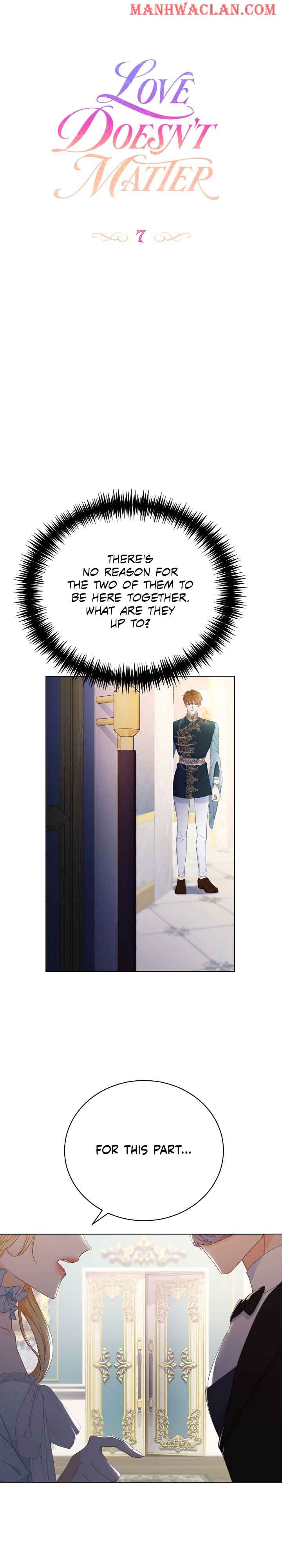 Love Doesn’t Matter Chapter 7 page 1