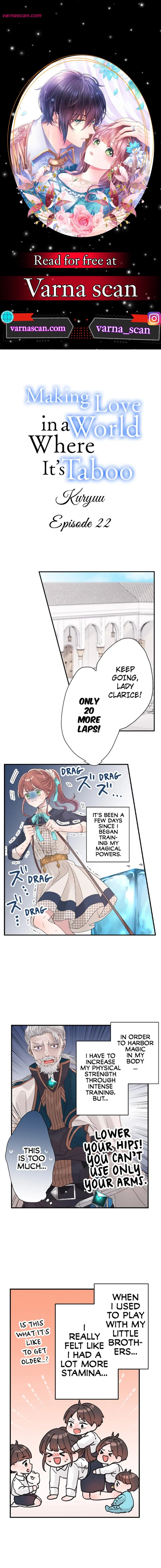 Making Love in a World Where It’s Taboo Chapter 22 page 0