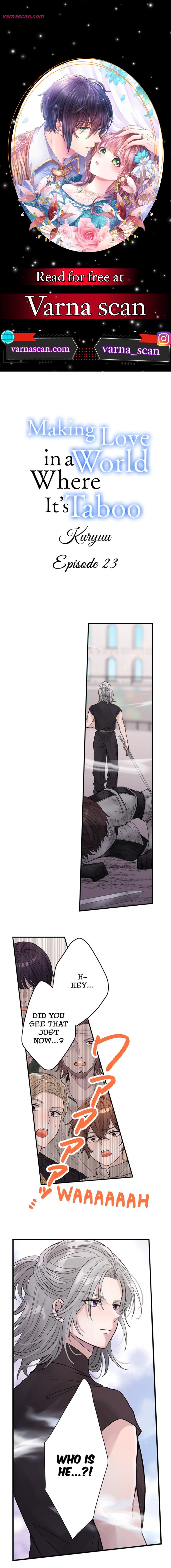 Making Love in a World Where It’s Taboo Chapter 23 page 0