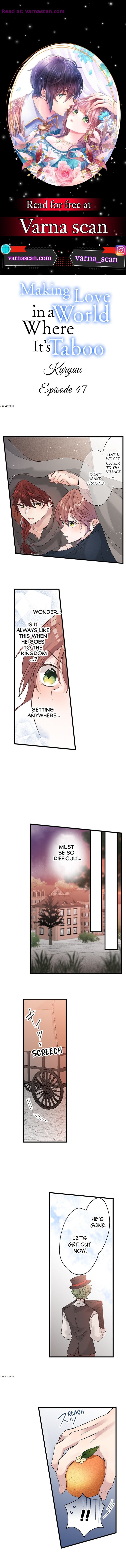 Making Love in a World Where It’s Taboo Chapter 47 page 0