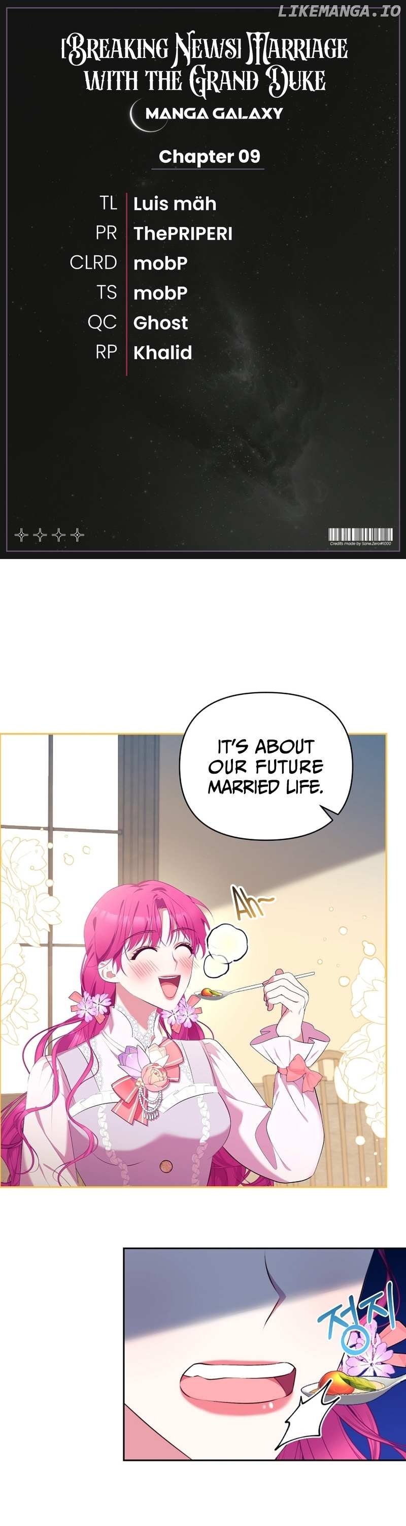 Marriage with the Archduke, I Know Now Chapter 9 page 0