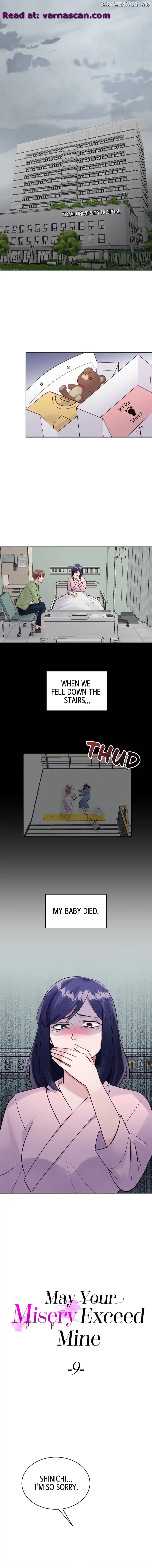 May Your Misery Exceed Mine Chapter 9 page 1