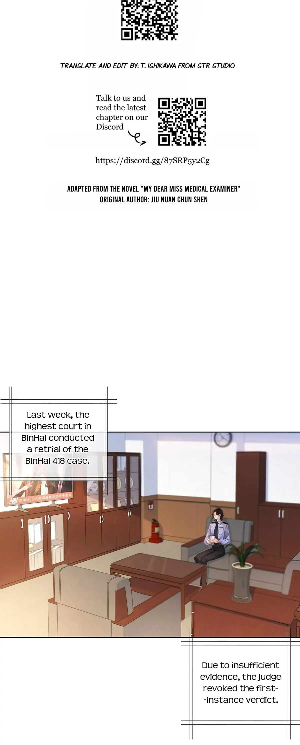 Miss Forensics Chapter 3 page 1