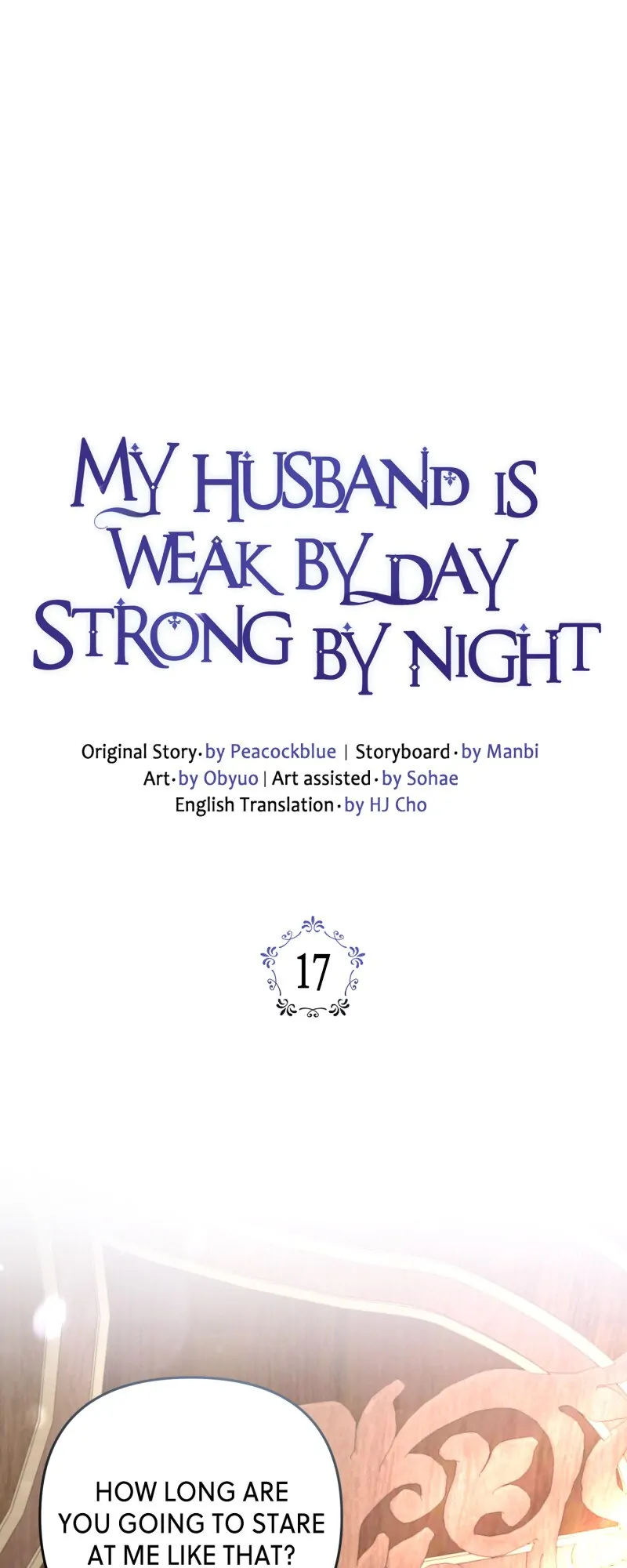 My Husband is Weak by Day, Strong by Night Chapter 17 page 0
