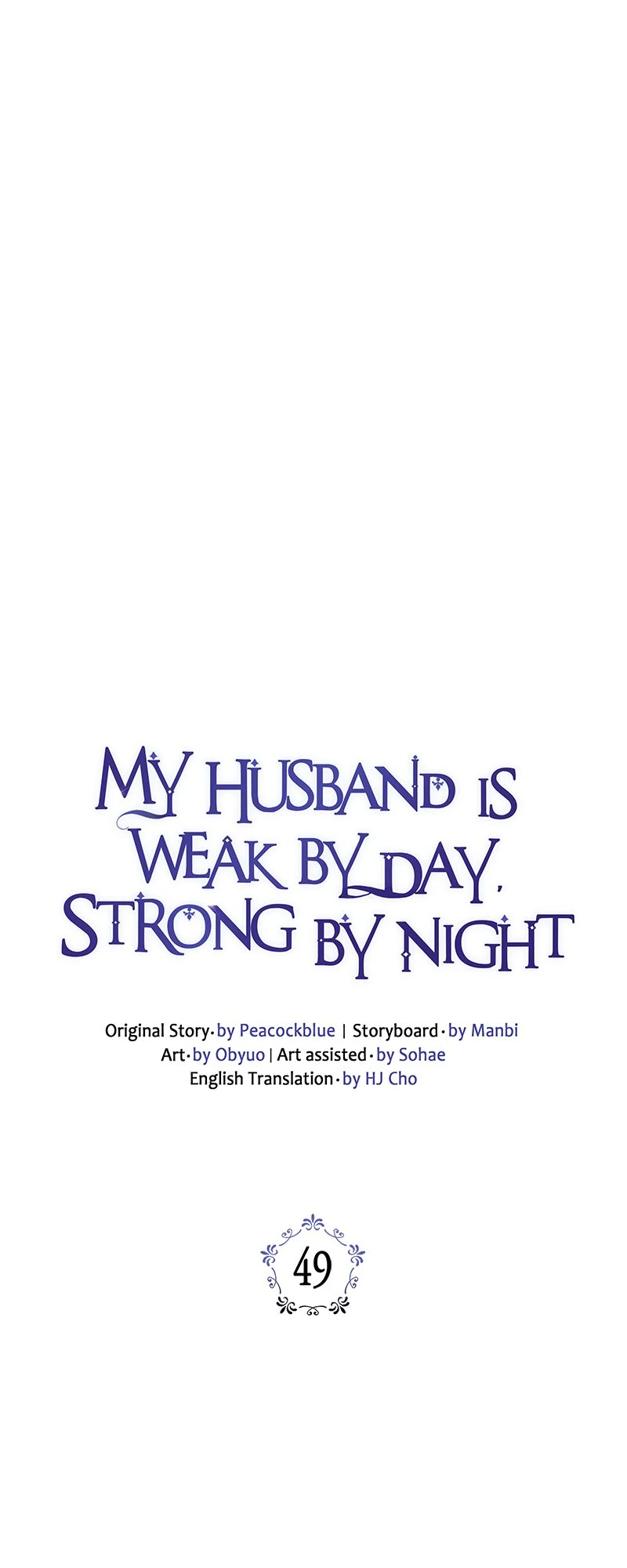 My Husband is Weak by Day, Strong by Night Chapter 49 page 22