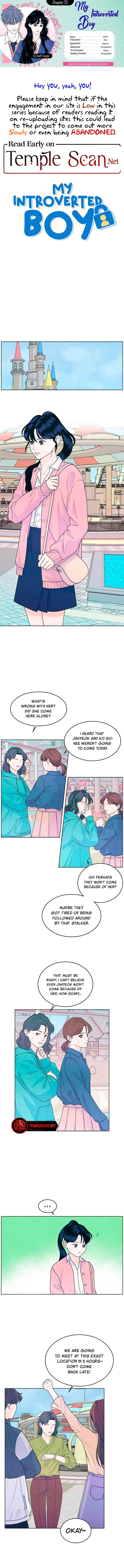 My Introverted Boy Chapter 23 page 0