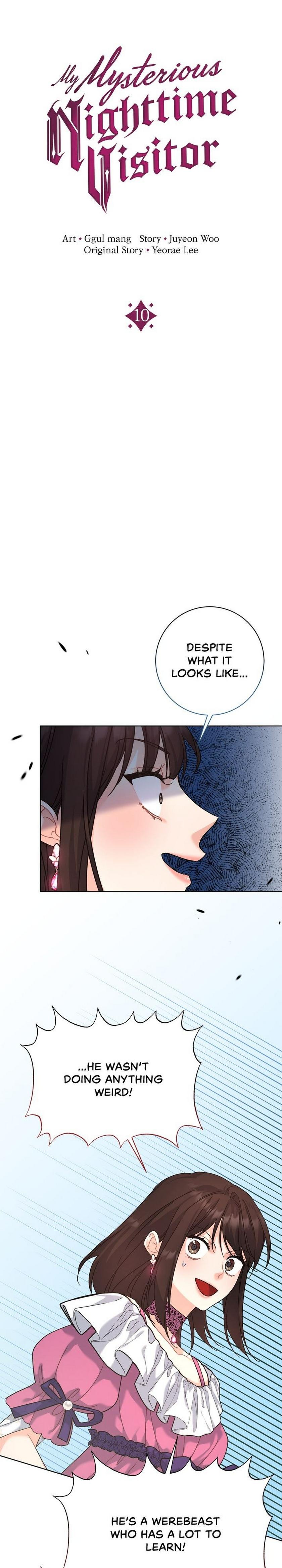 My Mysterious Nighttime Visitor Chapter 10 page 1