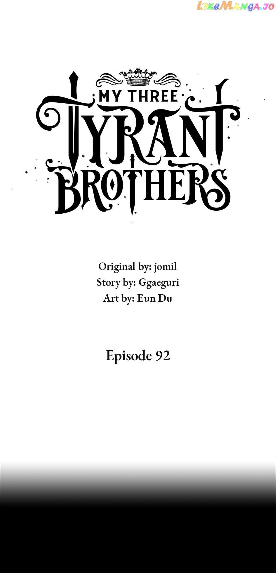 My Three Tyrant Brothers Chapter 92 page 0