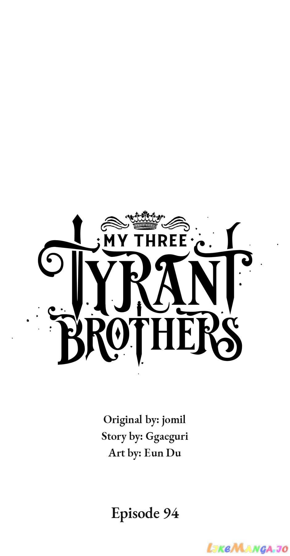 My Three Tyrant Brothers Chapter 94 page 0