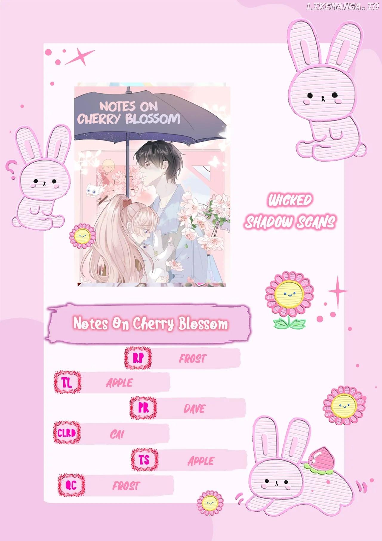 Notes on Cherry Blossom Chapter 2 page 0