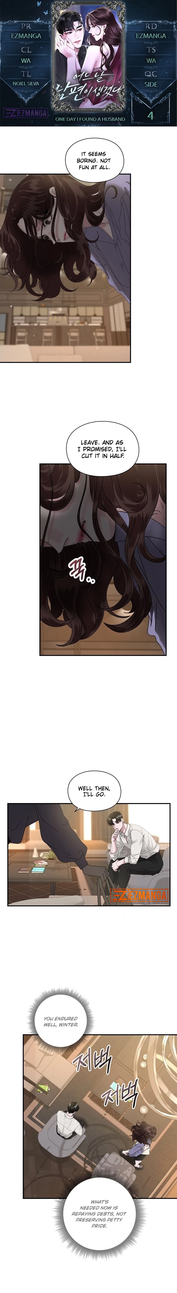 One Day I Found a Husband Chapter 4 page 0