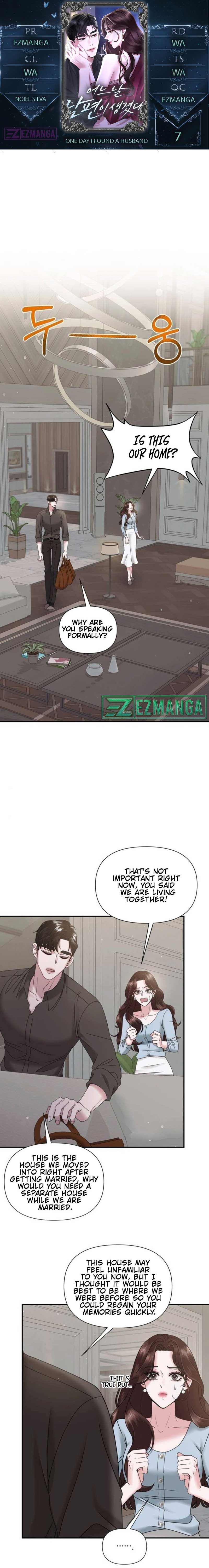 One Day I Found a Husband Chapter 7 page 0