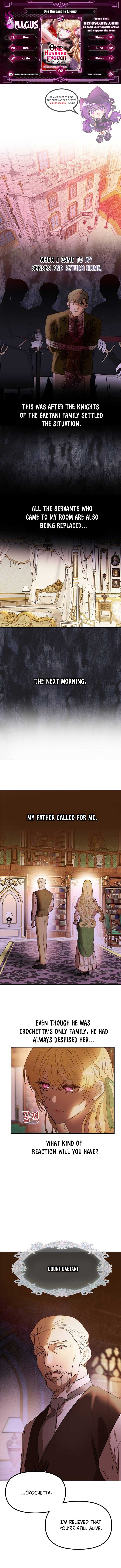 One Husband Is Enough Chapter 2 page 0