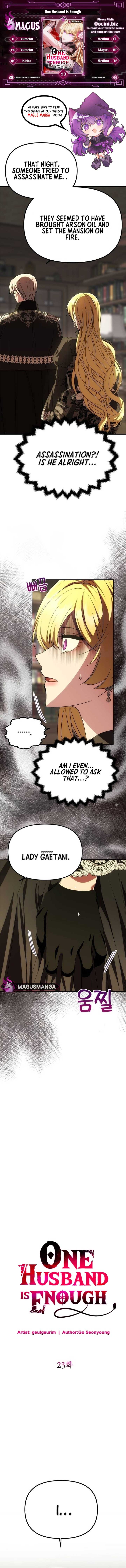One Husband Is Enough Chapter 23 page 0