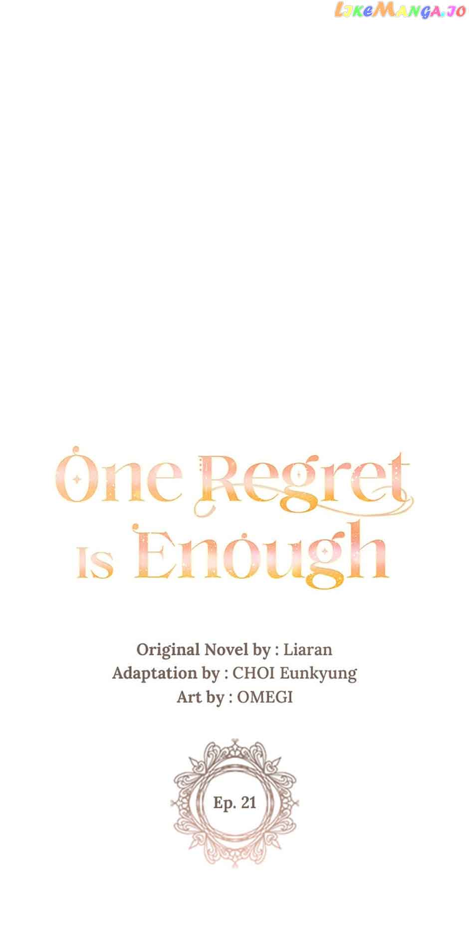One Regret Is Enough Chapter 21 page 5
