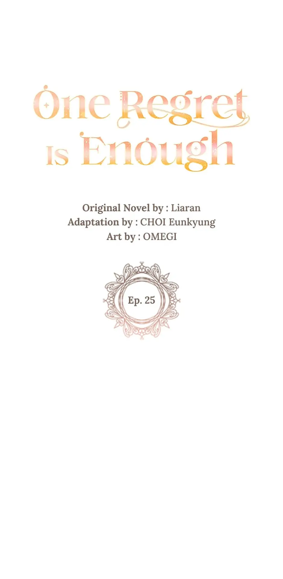 One Regret Is Enough Chapter 25 page 21
