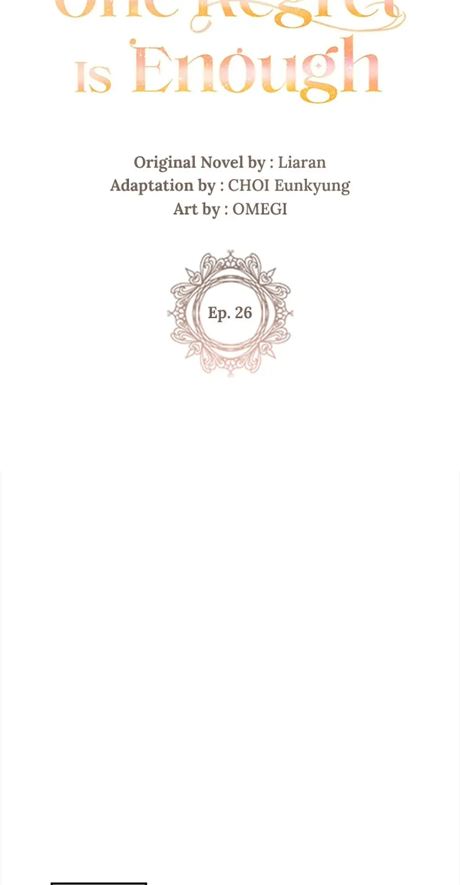One Regret Is Enough Chapter 26 page 37