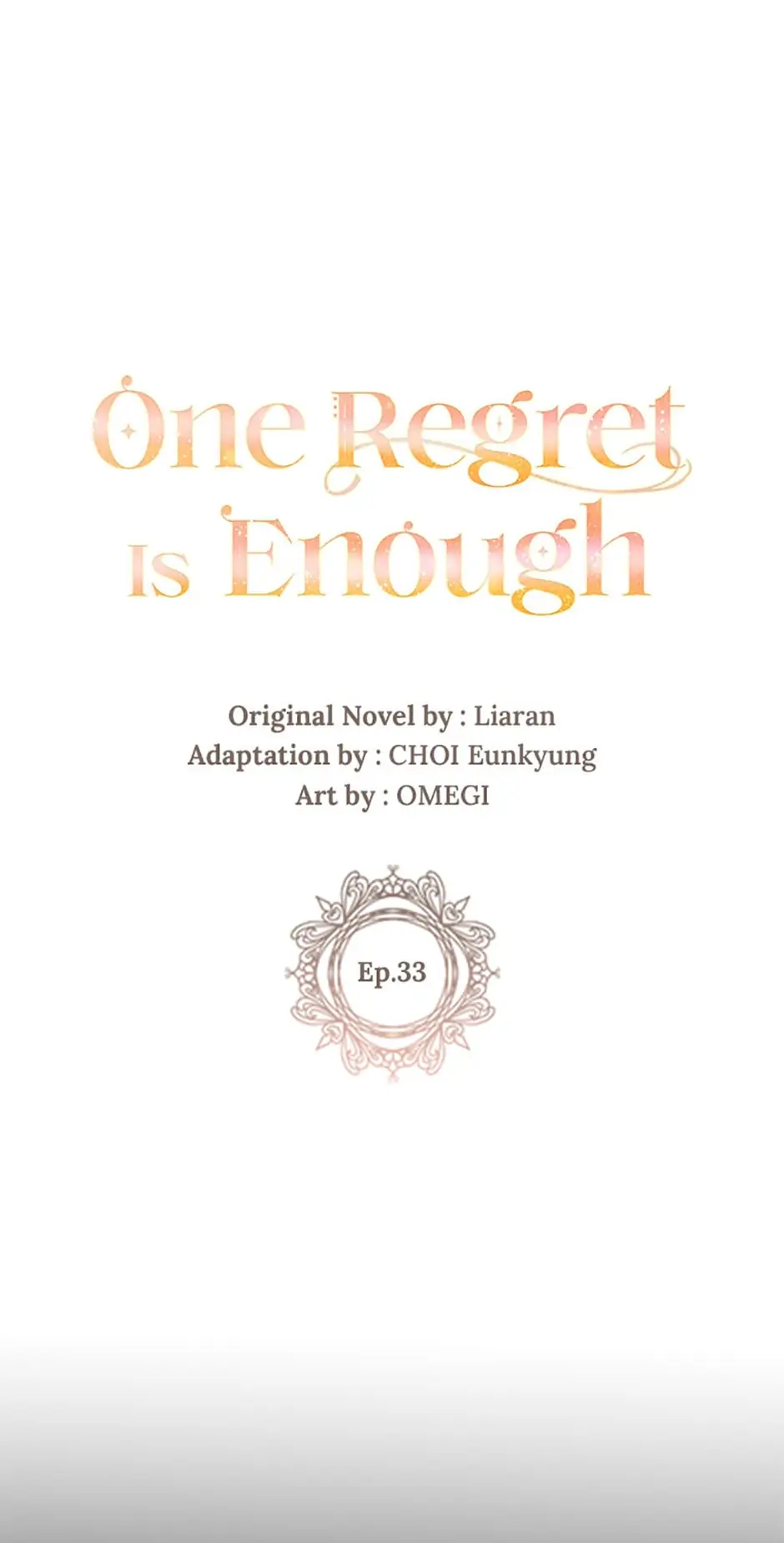 One Regret Is Enough Chapter 33 page 5