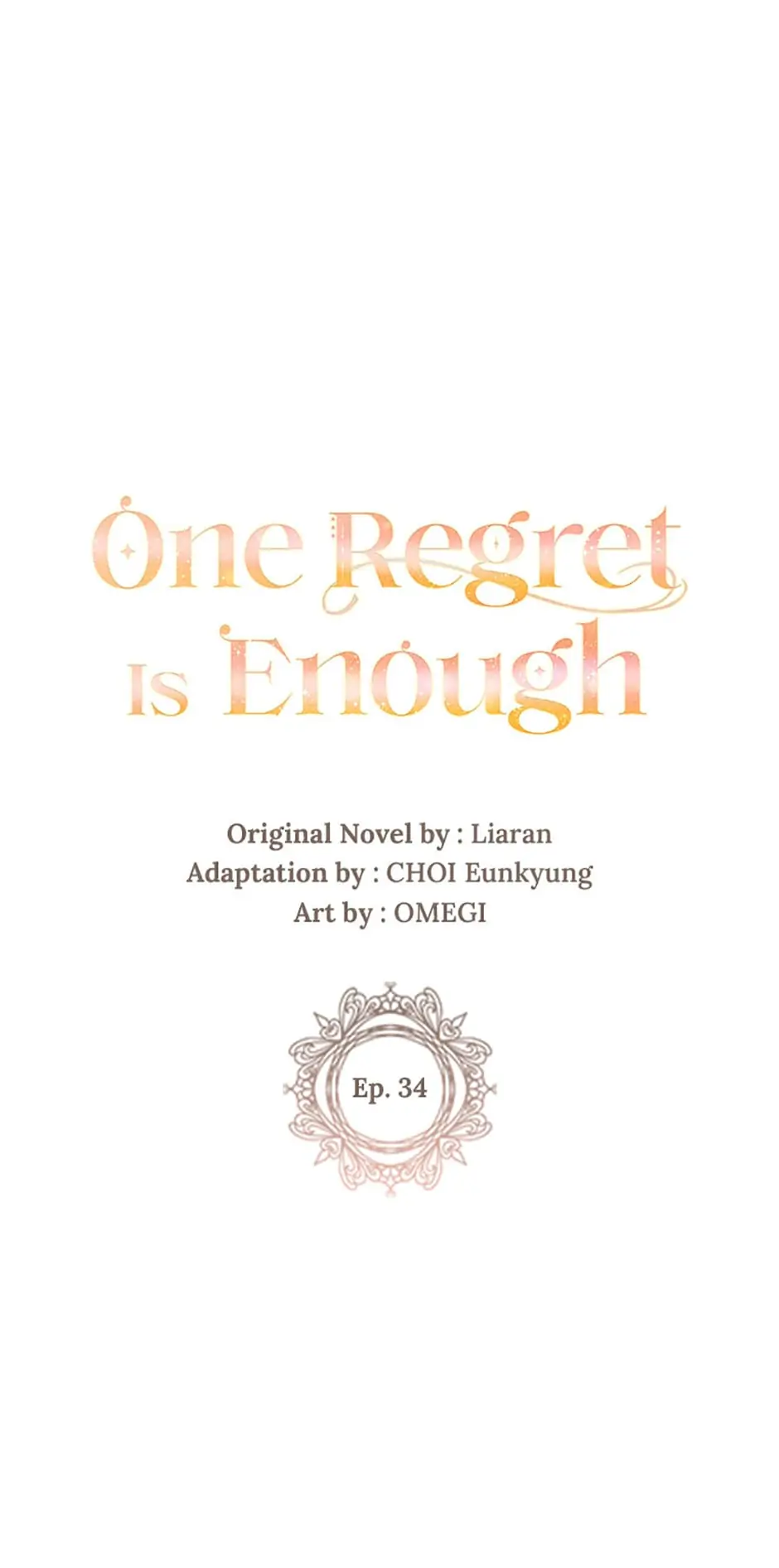 One Regret Is Enough Chapter 34 page 8
