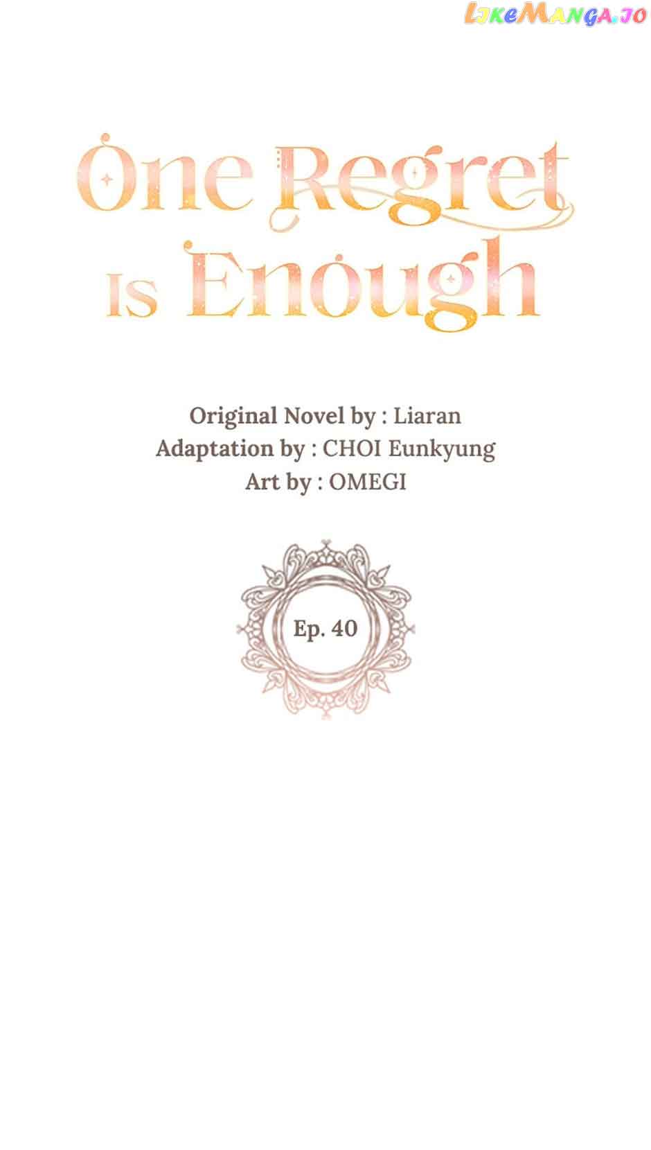 One Regret Is Enough Chapter 40 page 26