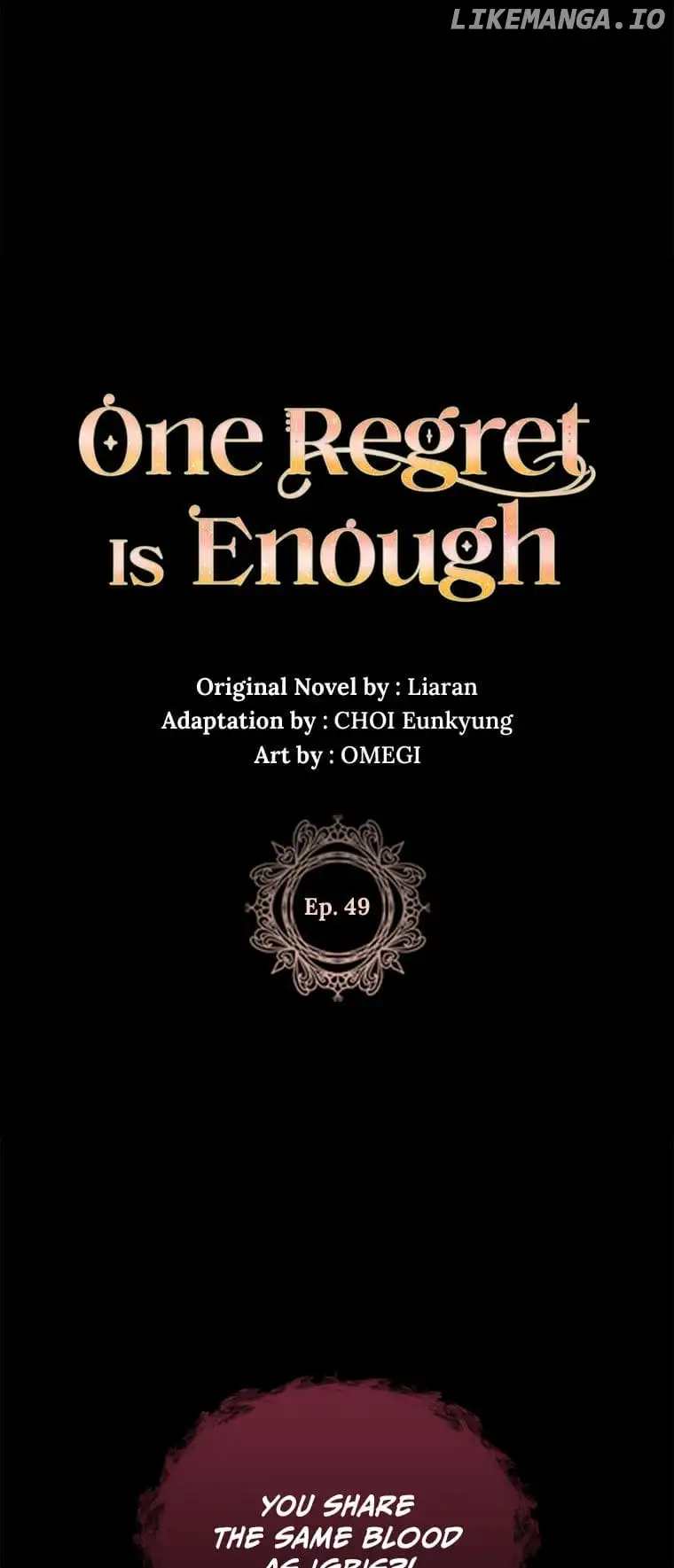One Regret Is Enough Chapter 49 page 14