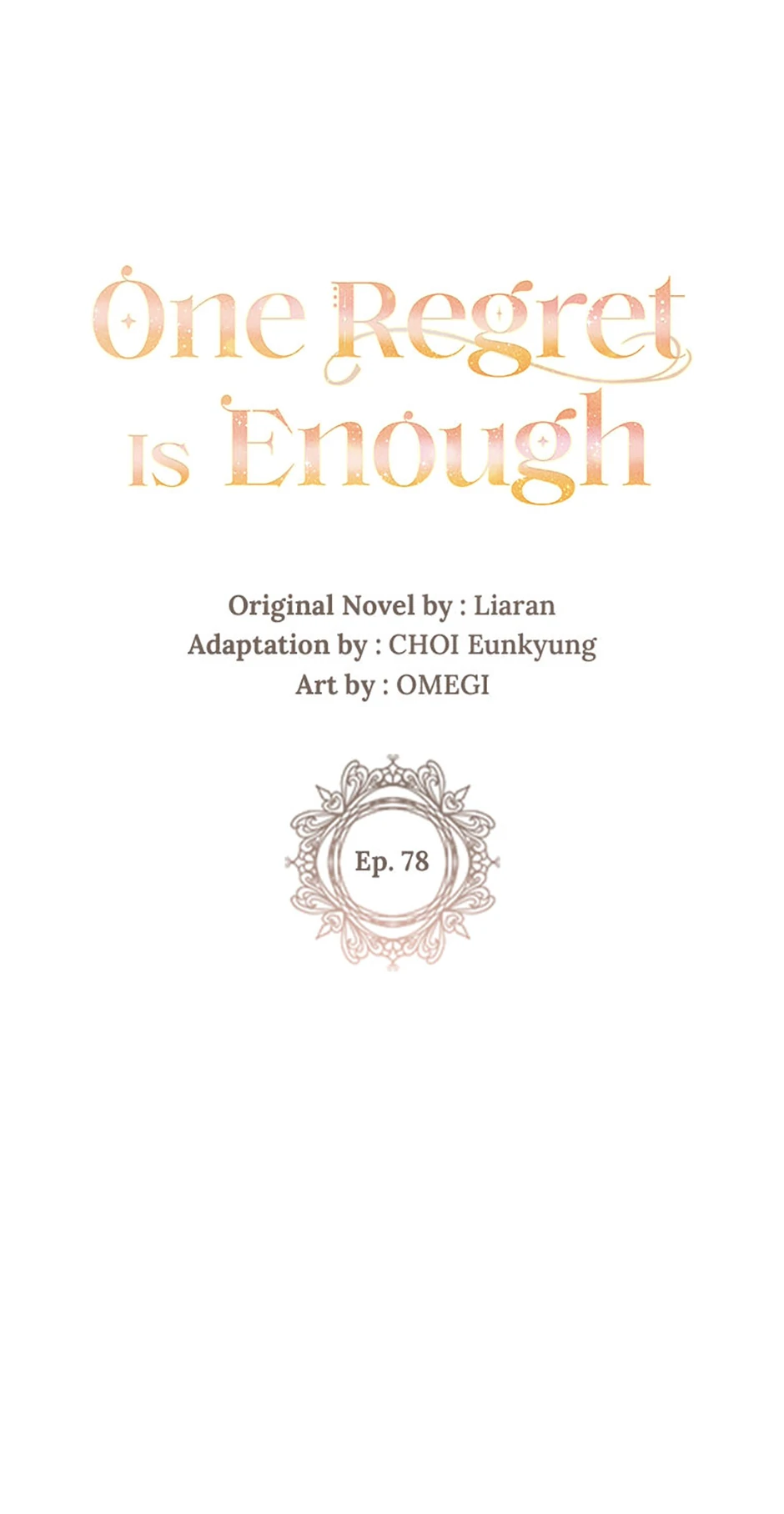 One Regret Is Enough Chapter 78 page 42