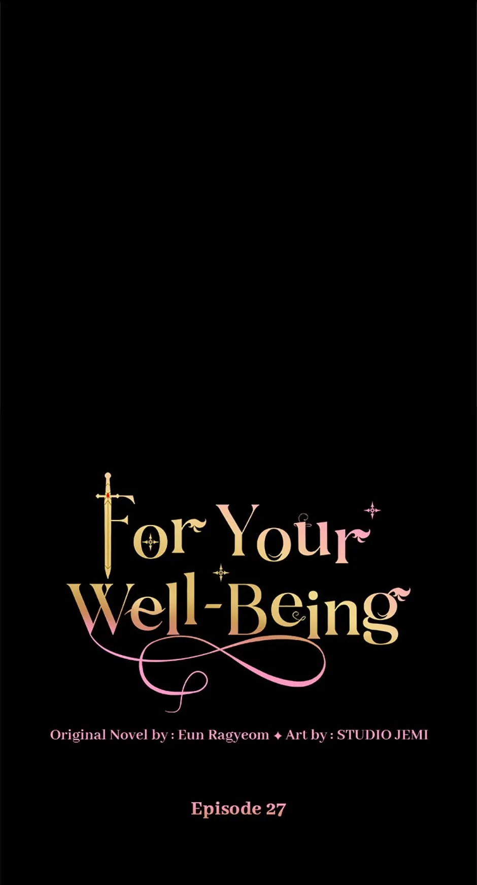 Only for Your Well-Being Chapter 27 page 0