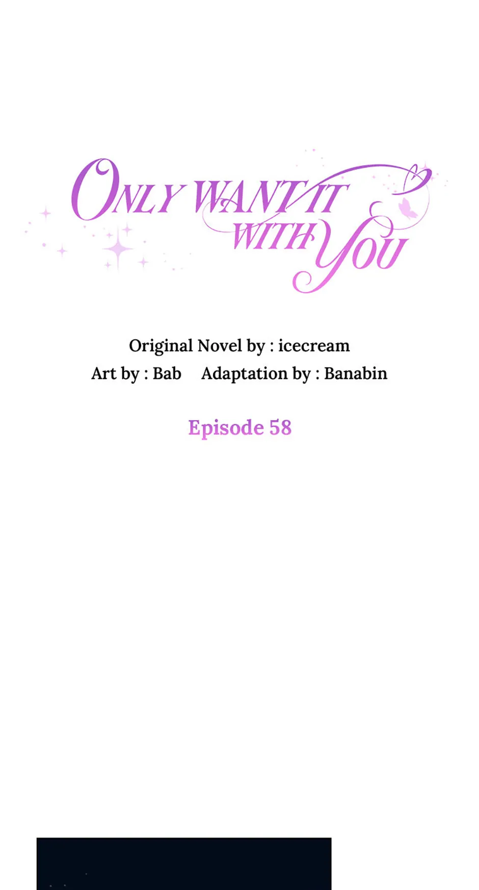 Only Want It With You Chapter 58 page 0