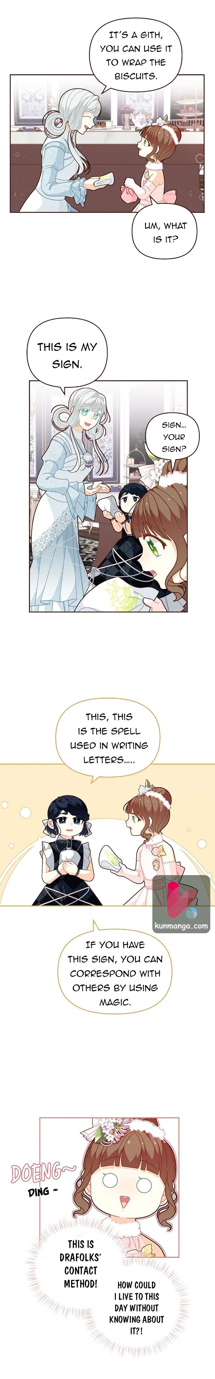 Originally A Lady With One Line Chapter 46 page 8
