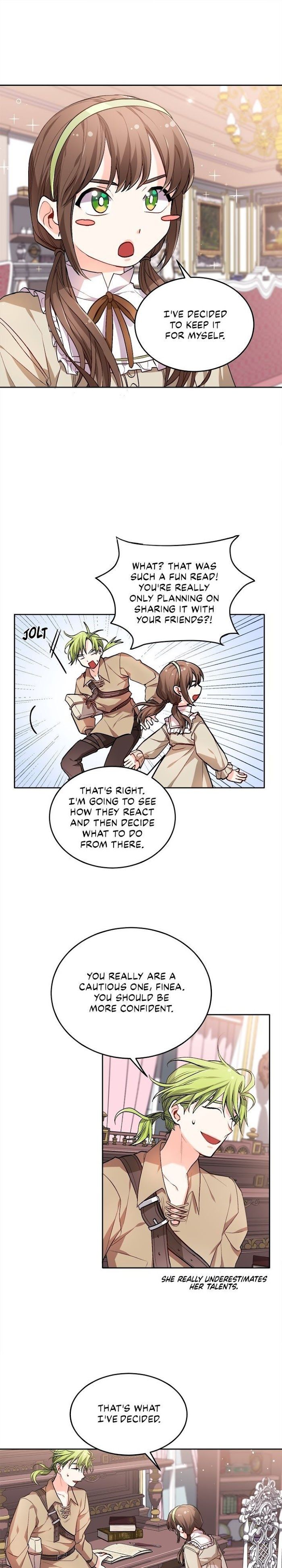 Originally A Lady With One Line Chapter 75 page 14