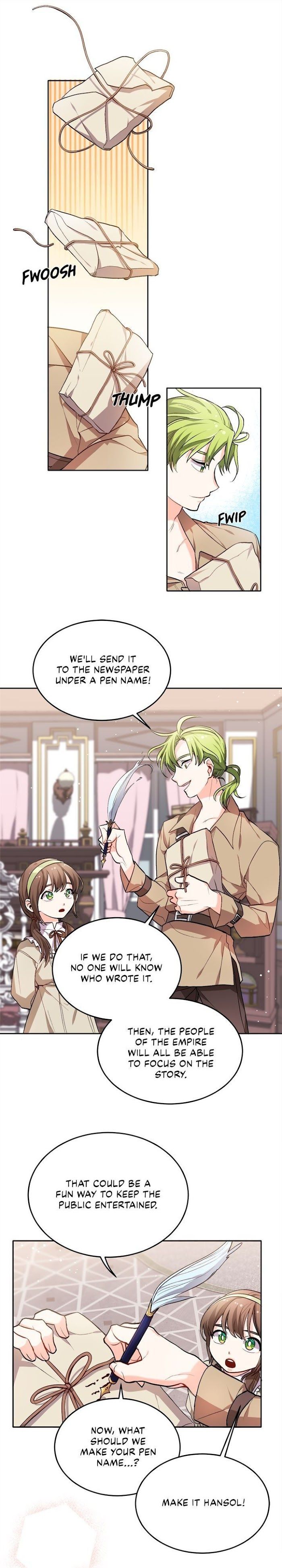 Originally A Lady With One Line Chapter 75 page 8