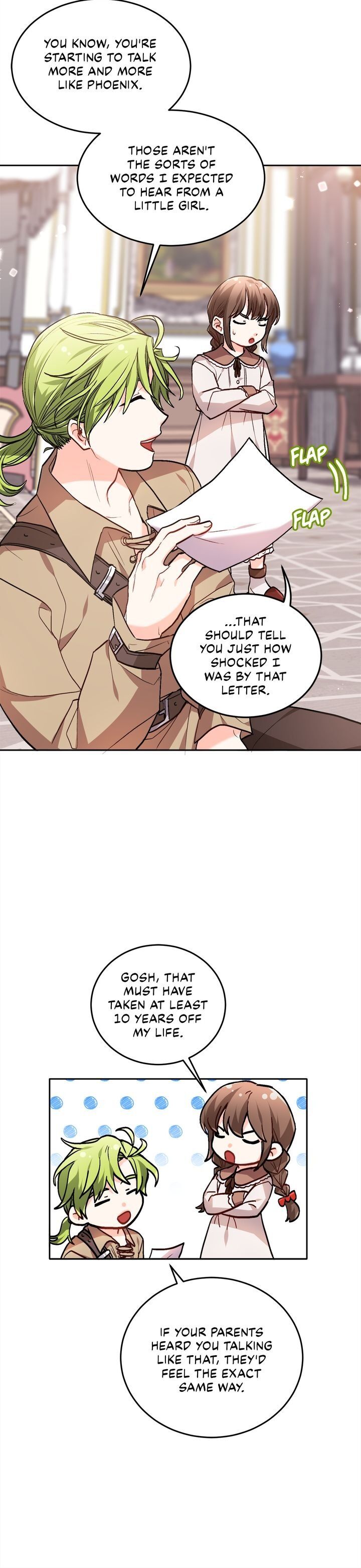 Originally A Lady With One Line Chapter 84 page 11
