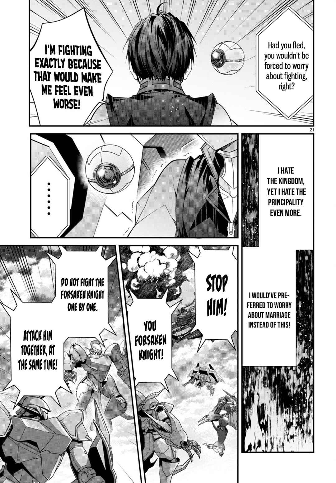 Otomege Sekai wa Mob ni Kibishii Sekai desu Chapter 55 page 20