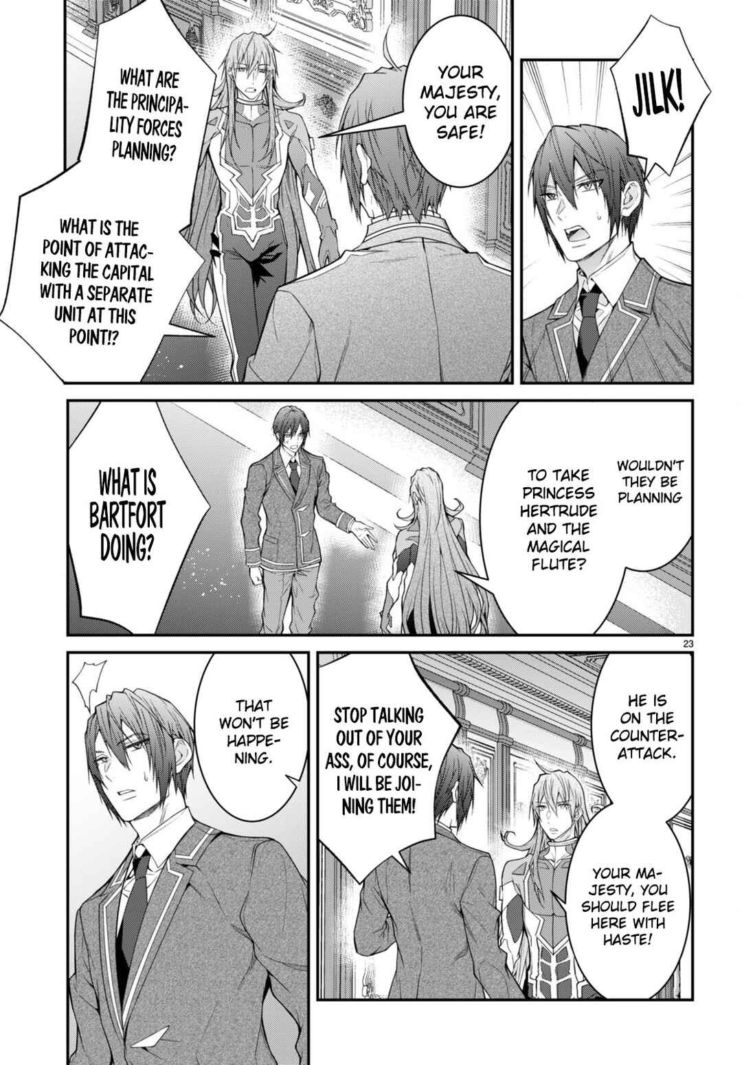 Otomege Sekai wa Mob ni Kibishii Sekai desu Chapter 55 page 22