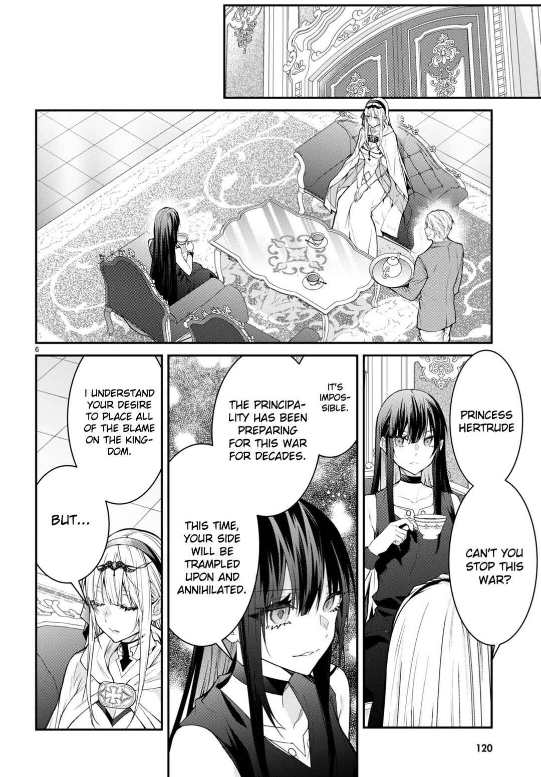Otomege Sekai wa Mob ni Kibishii Sekai desu Chapter 55 page 5