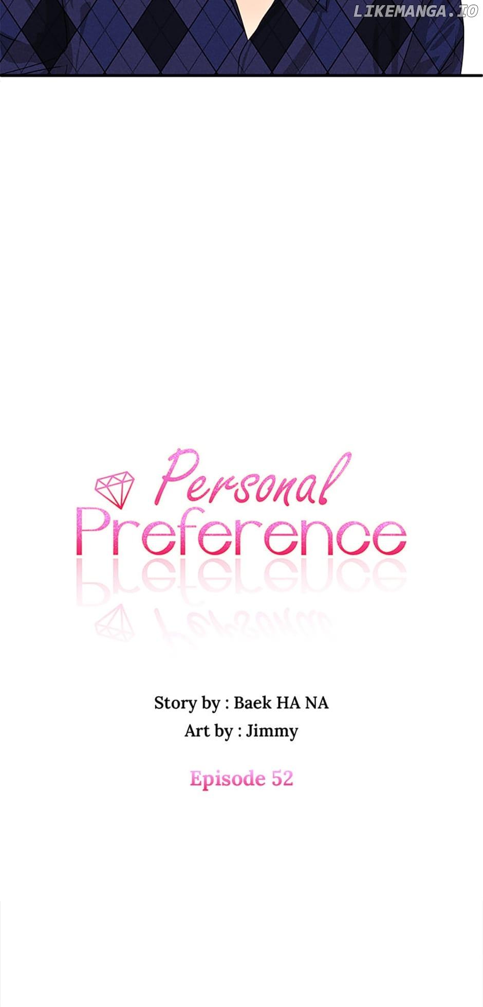 Personal Preference Chapter 52 page 3