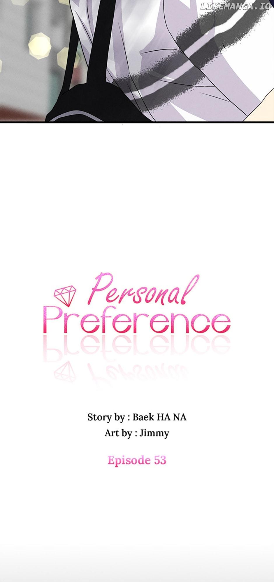 Personal Preference Chapter 53 page 1