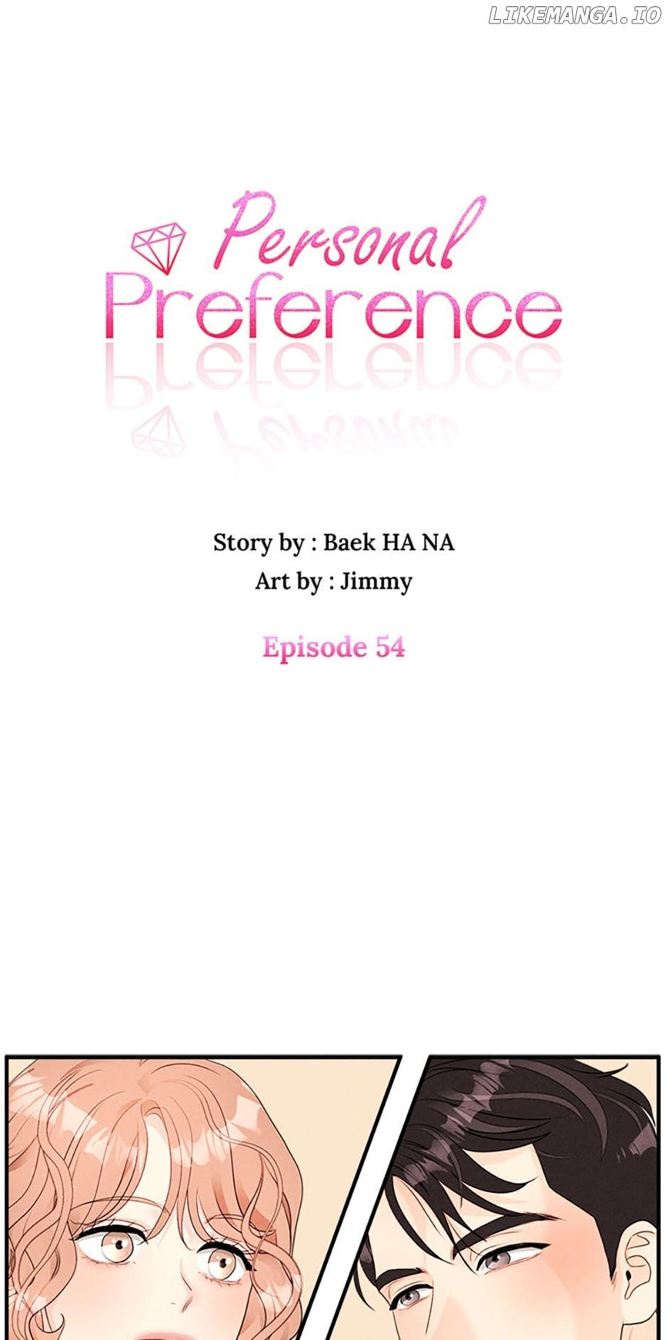 Personal Preference Chapter 54 page 2