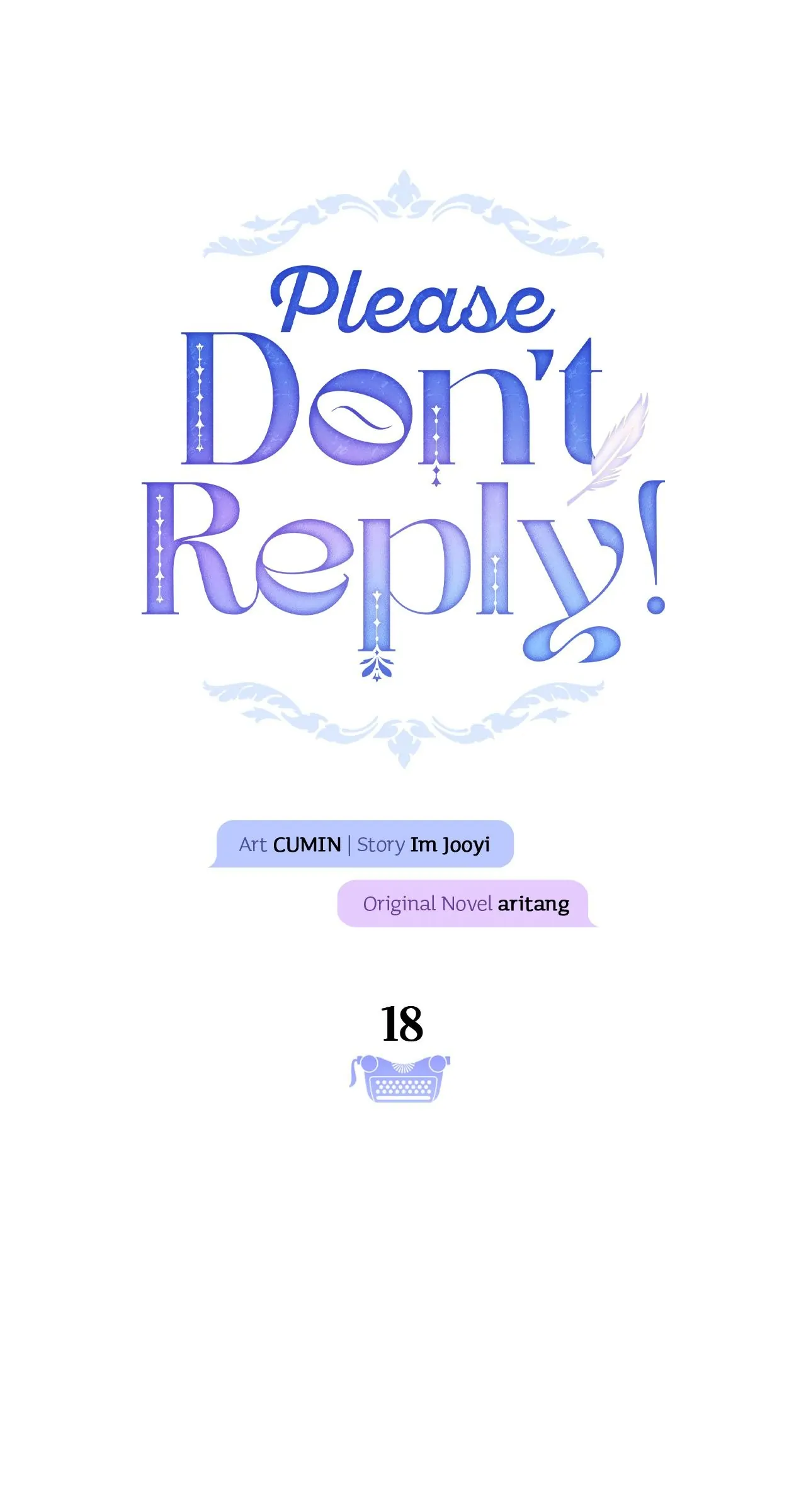 Please Don’t Reply! Chapter 18 page 7