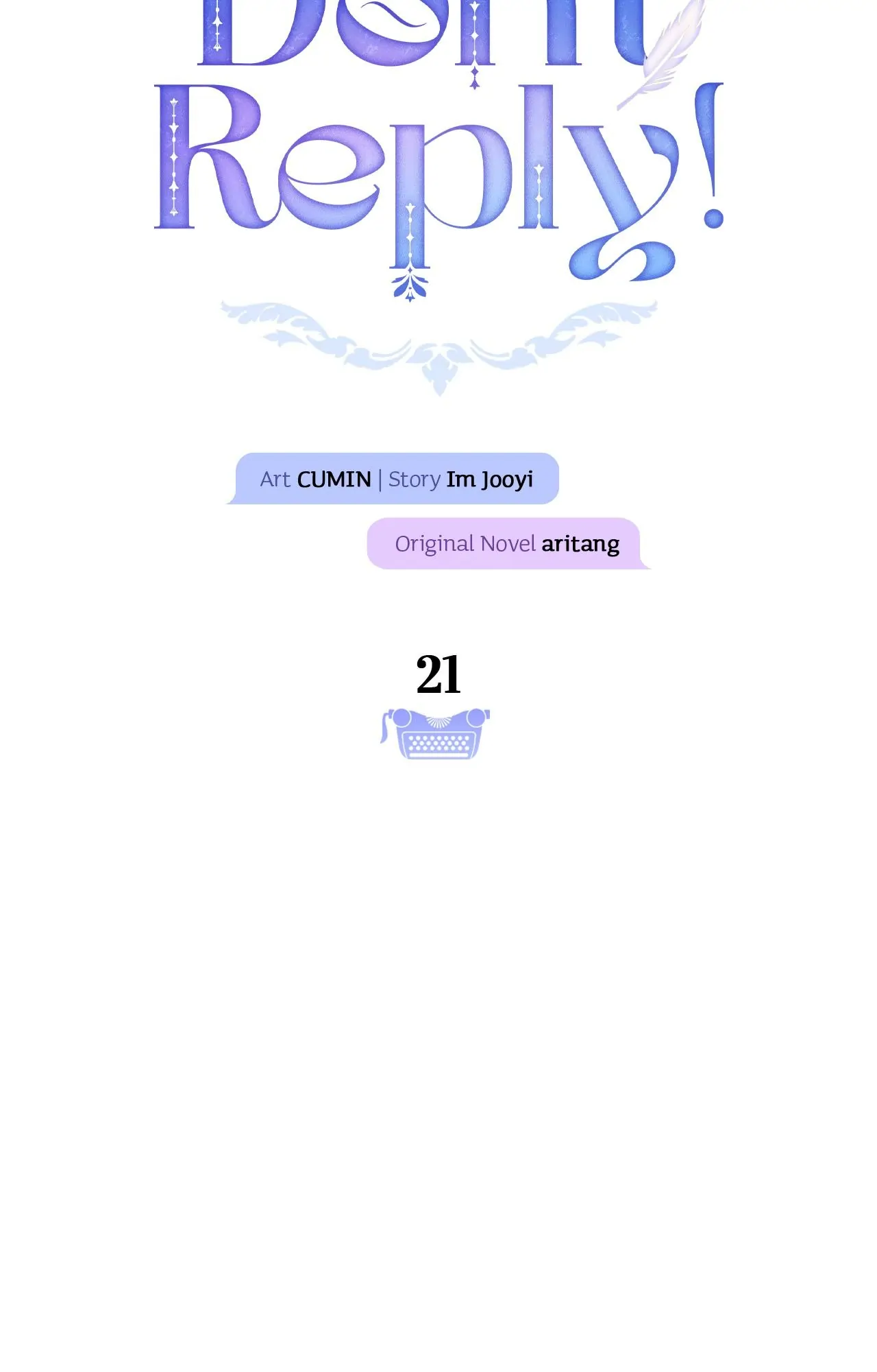 Please Don’t Reply! Chapter 21 page 47