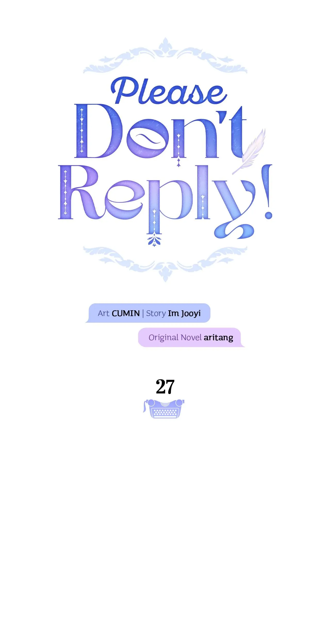 Please Don’t Reply! Chapter 27 page 19