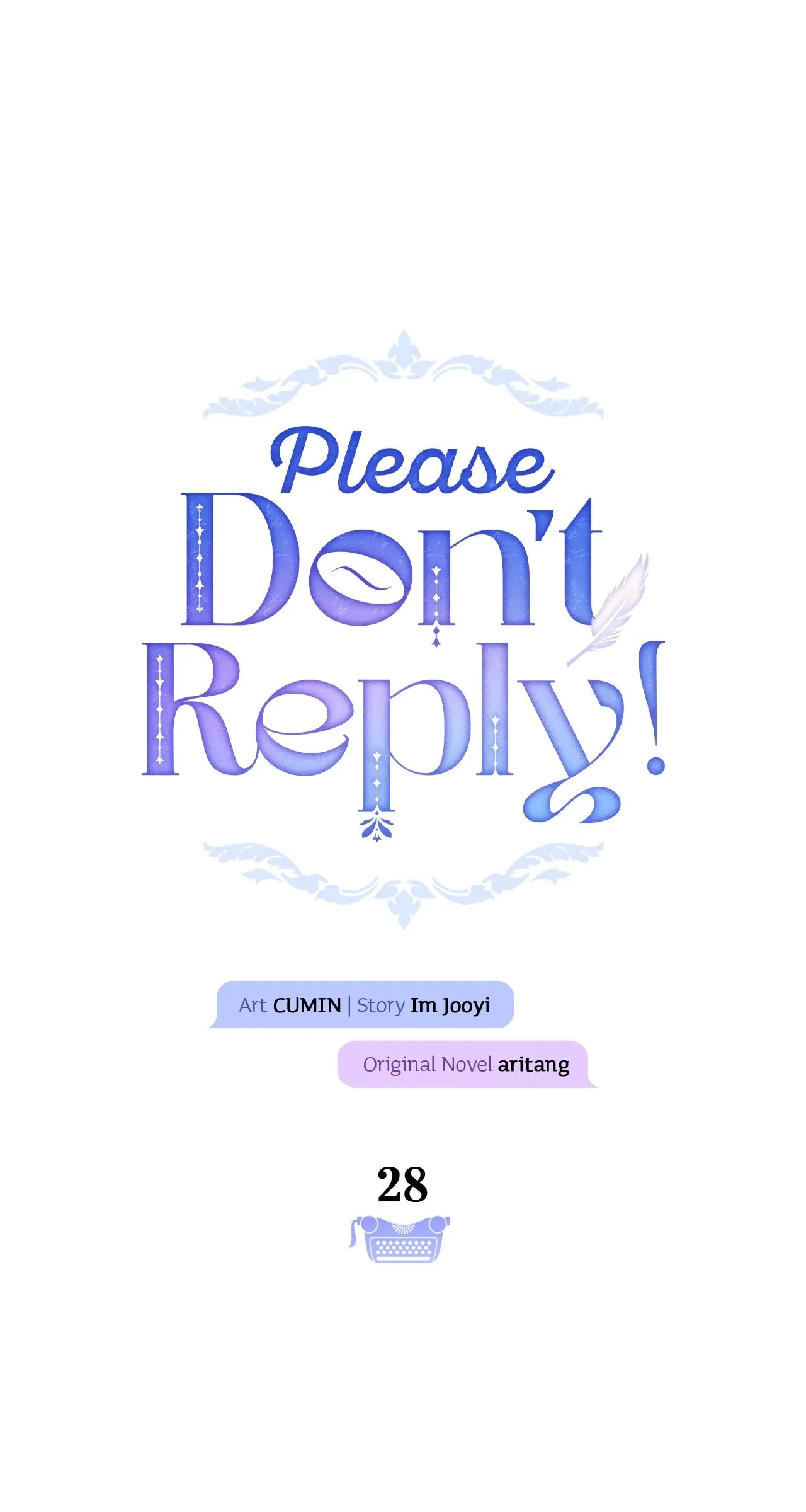 Please Don’t Reply! Chapter 28 page 10