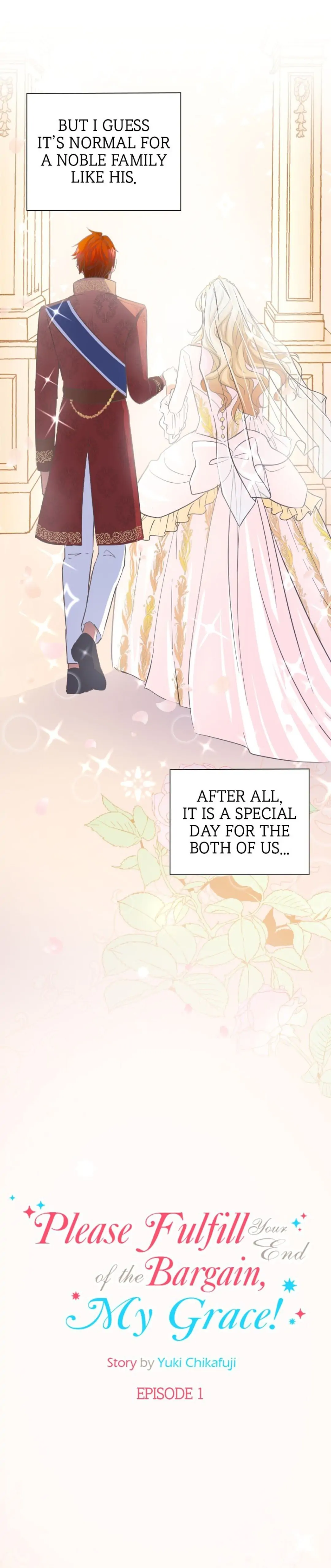 Please Fulfill Your End of the Bargain, My Grace! Chapter 1 page 5