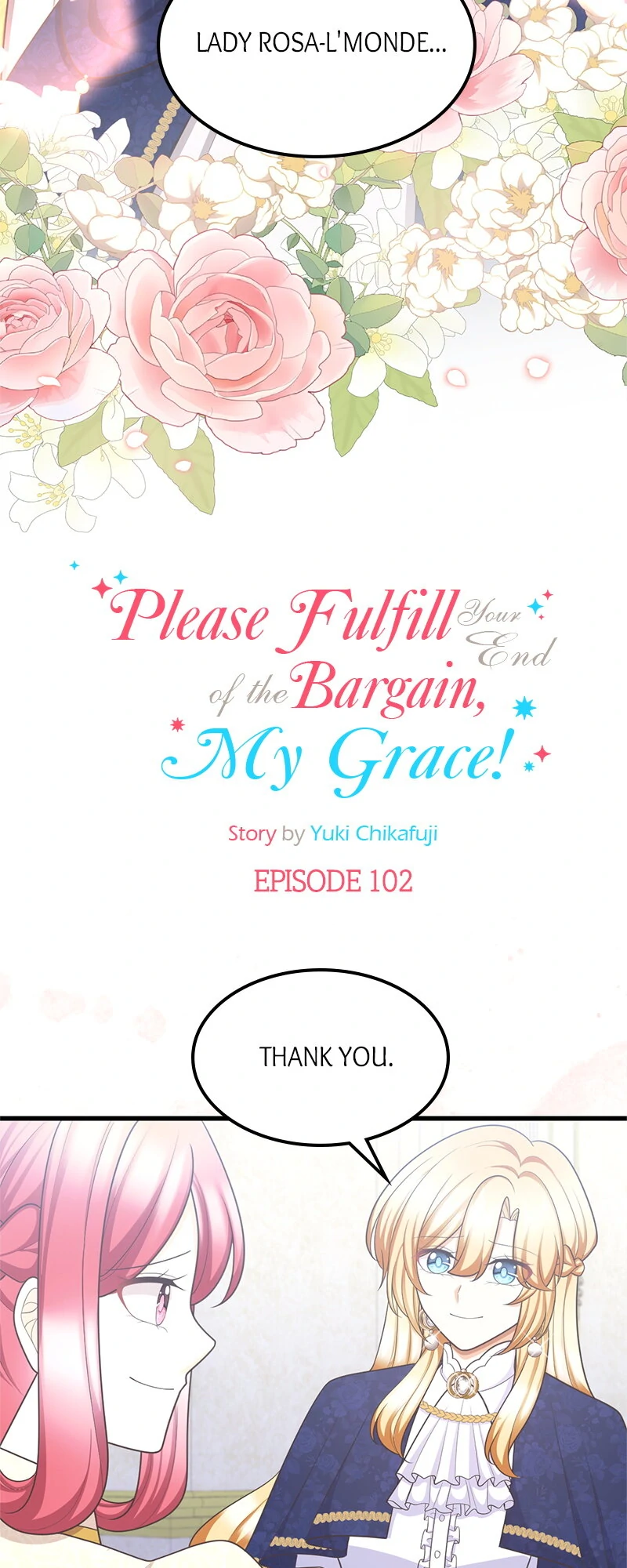 Please Fulfill Your End of the Bargain, My Grace! Chapter 102 page 1