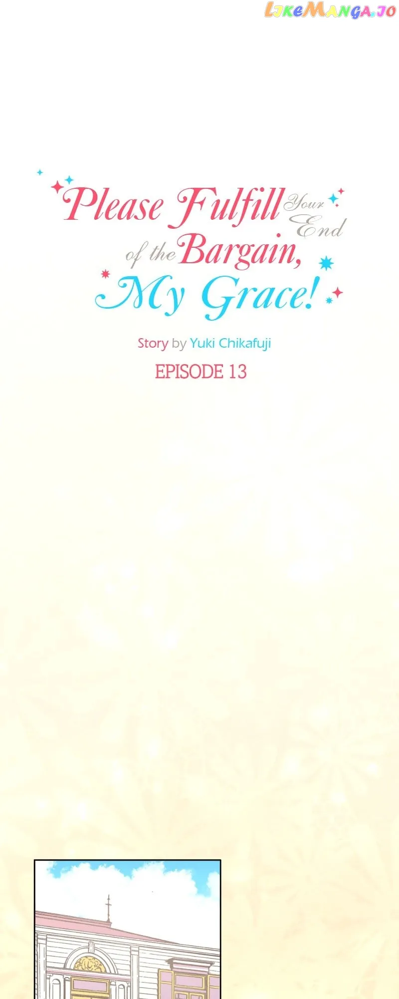 Please Fulfill Your End of the Bargain, My Grace! Chapter 13 page 0