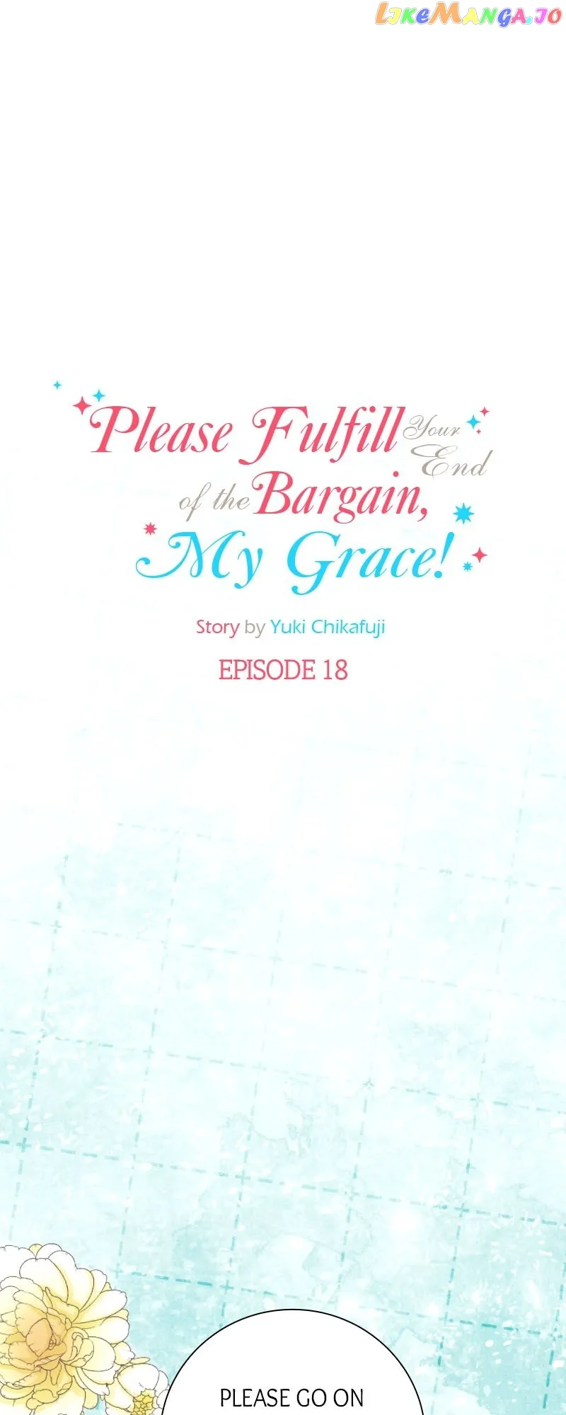 Please Fulfill Your End of the Bargain, My Grace! Chapter 18 page 0