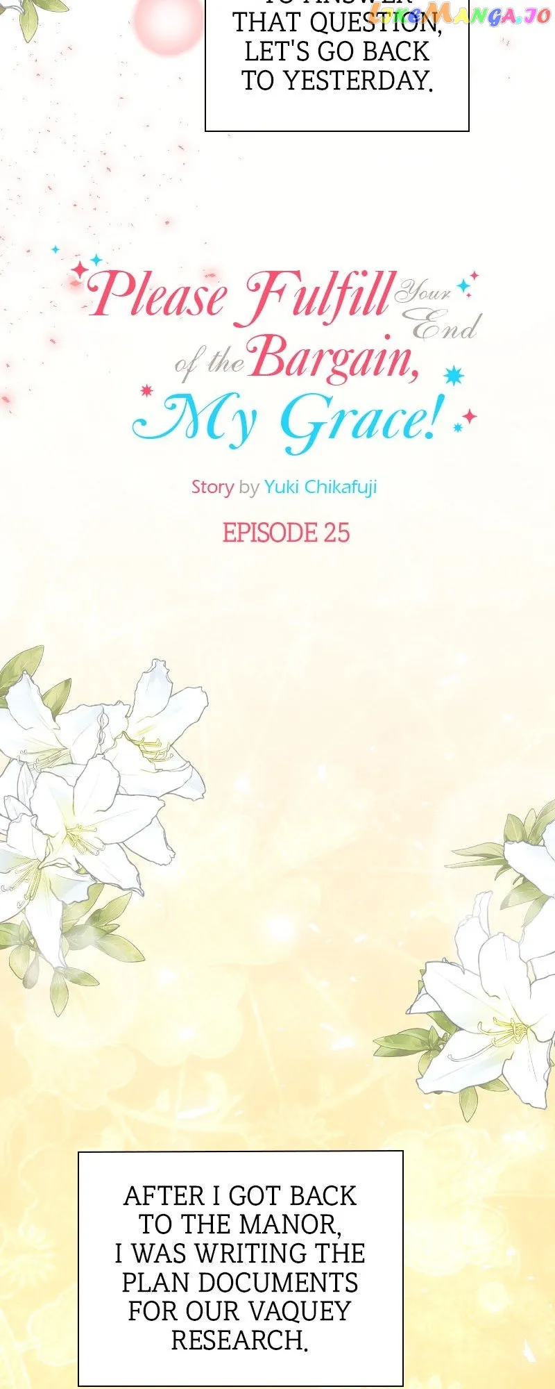 Please Fulfill Your End of the Bargain, My Grace! Chapter 25 page 5