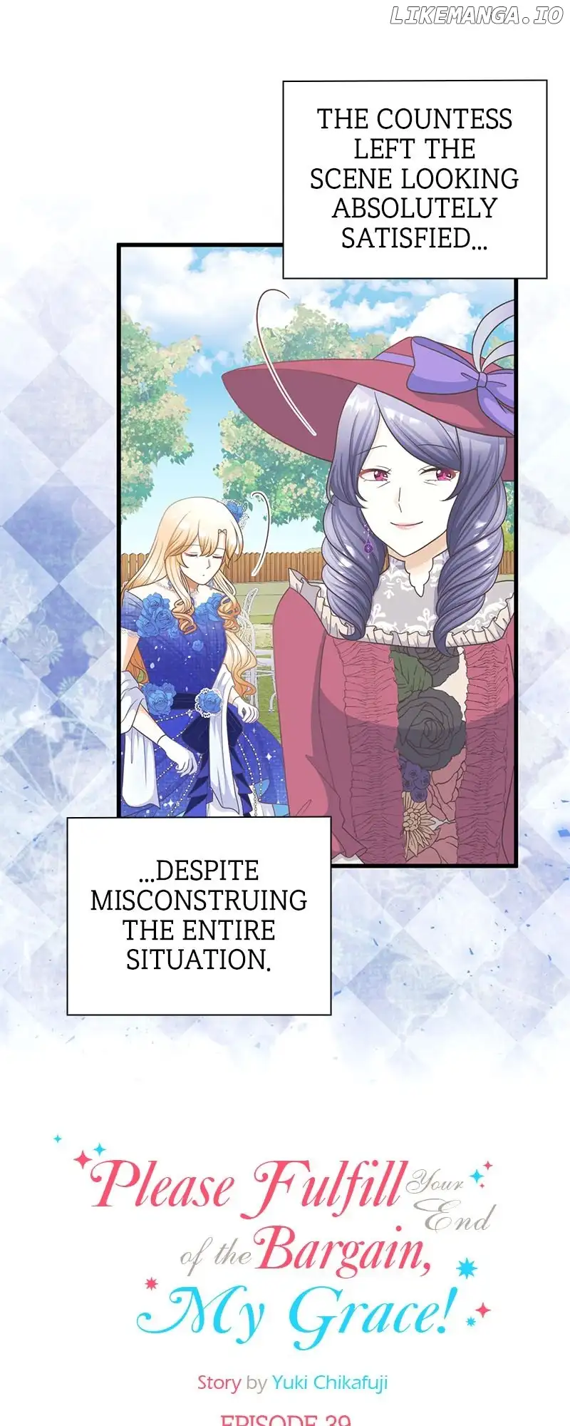 Please Fulfill Your End of the Bargain, My Grace! Chapter 39 page 0
