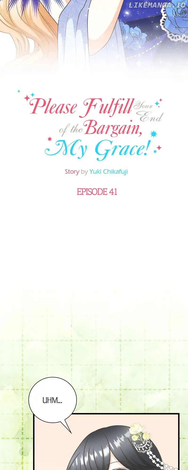 Please Fulfill Your End of the Bargain, My Grace! Chapter 41 page 4