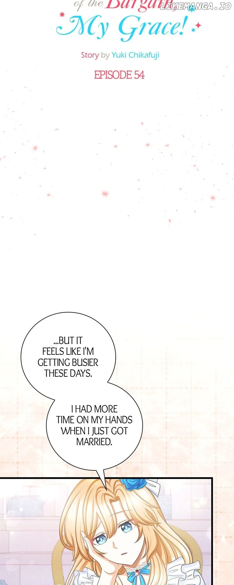 Please Fulfill Your End of the Bargain, My Grace! Chapter 54 page 4